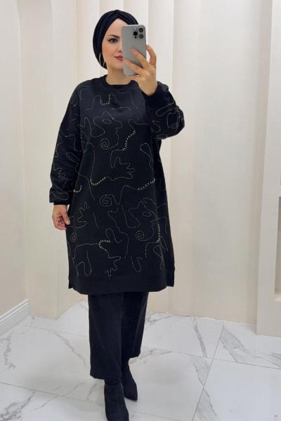 Tunik Oyşho Begüm Siyah