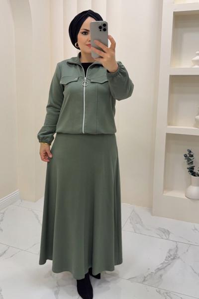 Takım Etekli Elif Yeşil