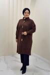 Hırka Angora  Dilek Kahverengi