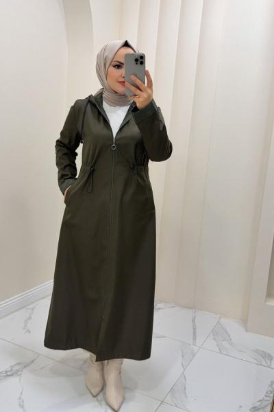 Parka İçi Yünlü  Sevda Kaban Haki