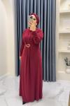 Elbise Sandy Aysima Bordo