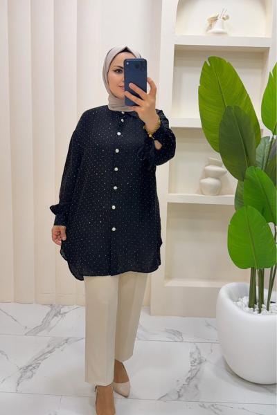 Tunik Zilan Siyah