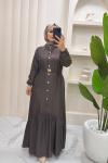 elbise Merve Antrasit