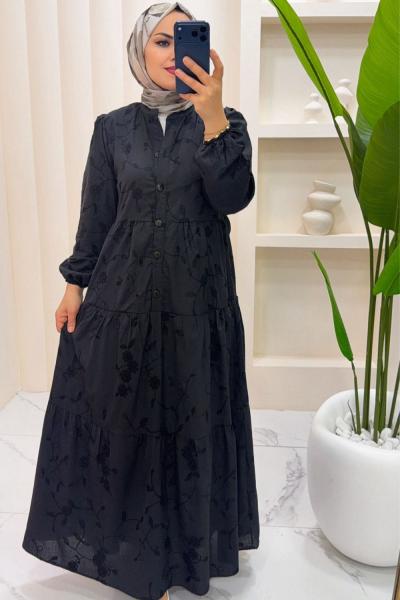 Elbise Zeynep Siyah