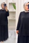 TAKIM ETEKLİ GÜLAY Siyah