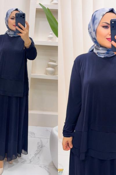 TAKIM ETEKLİ GÜLAY Lacivert