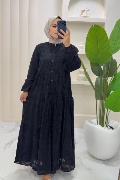 Elbise Meril  Siyah