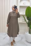 Tunik Bade  Vizon