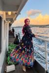 Elbise Modal Cansu Siyah