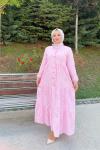 Elbise Asel  Pembe