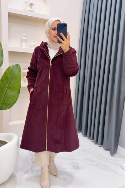 Kaban Angora Esma Bordo