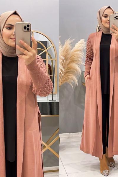 Hırka Asel Pembe