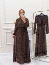 Elbise Farah Leopar
