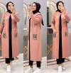 Hırka Triko Kilim Pembe