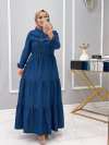 KOT ELBİSE  AYSEL Lacivert