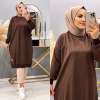 Tunik spor Seher Kahverengi