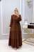 ELBİSE PRENSES Kahverengi