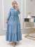 KOT ELBİSE  AYSEL Mavi